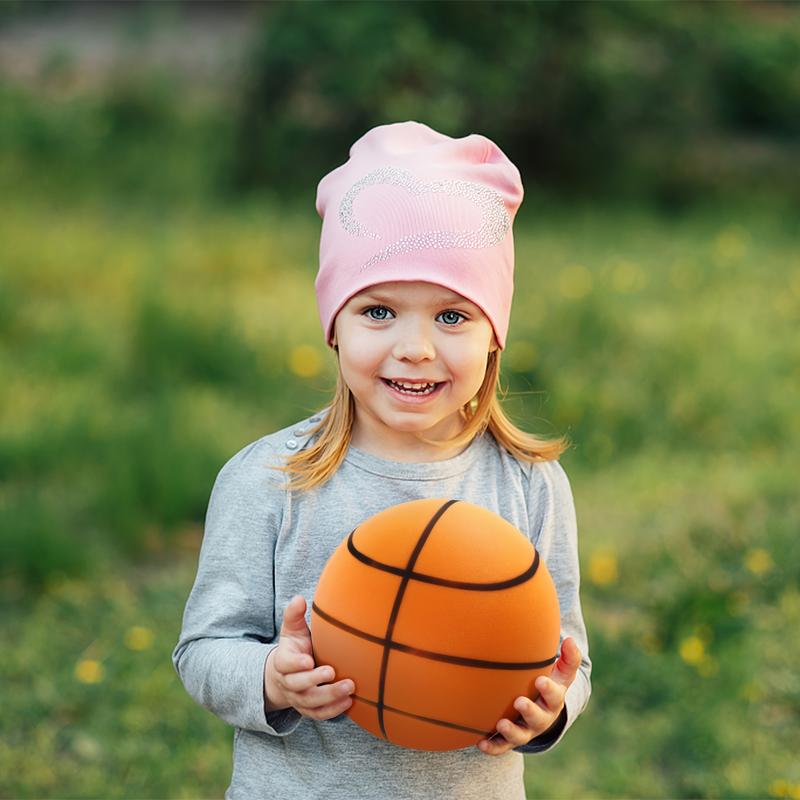 Silent Basketball, Silent Basketball Indoor Fengshui Ball, 2024 Foam Basketball Silent Dunk Basketball Indoor Training, Silent Brush Basket Basketball Halloween Christmas Gift