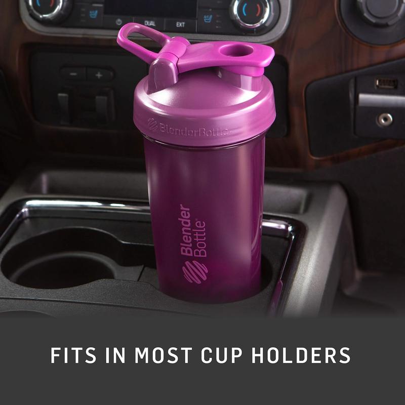 BlenderBottle Classic V2 Shaker Bottle Perfect for Protein Shakes and Pre Workout, 20-Ounce, Light Pink