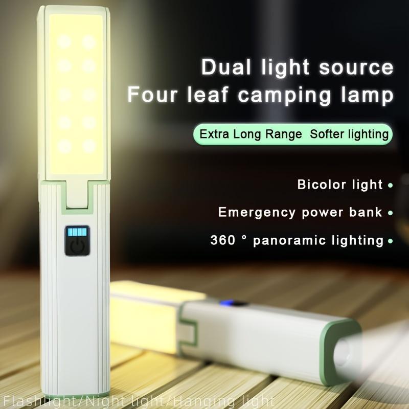 Multifunctional Foldable Camping Light, 1 Count USB Rechargeable LED Tent Light, Outdoor Tent Light For Camping, Emergency Flashlight