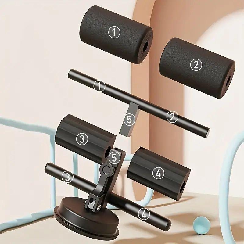 Sit-up Assist Bar, Enhance Core Strength & Fitness, Durable PA Material Sit-up Aids for Toning, Universal Uncharged Fitness Equipment for Home Gyms, Christmas Gift