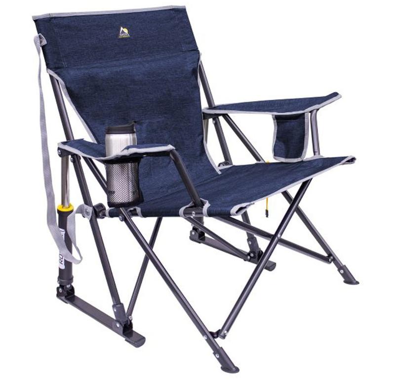 GCI Outdoor Kickback Rocker Camping Chairs - Comfortable and Portable