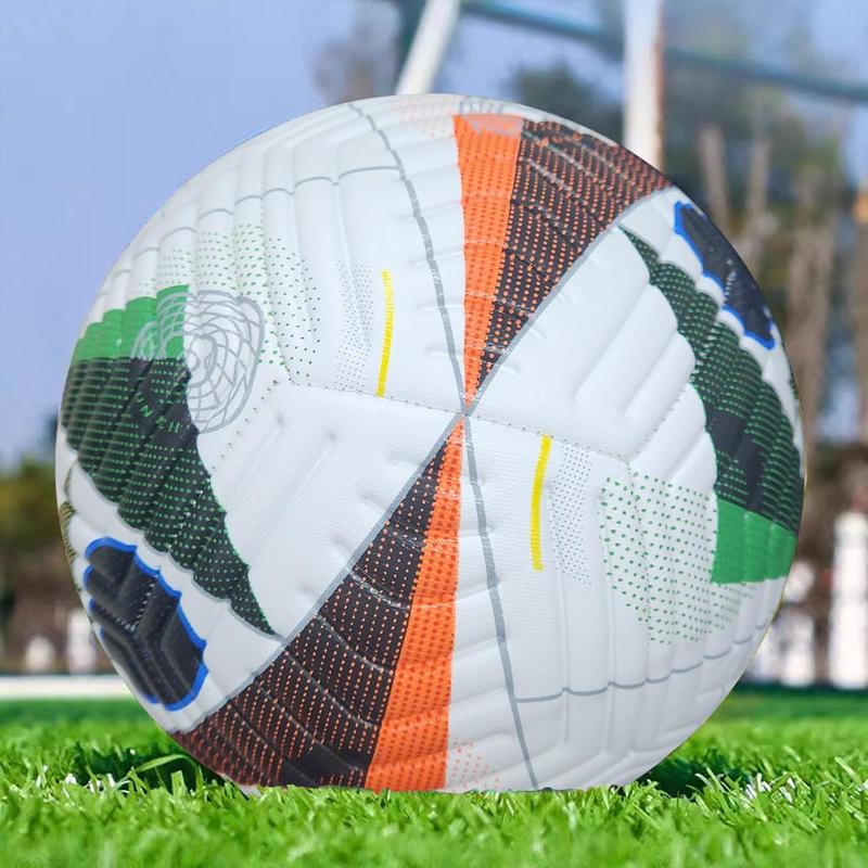 Size 5 Football, Colorful PU Football Training Ball, Football Training Equipment for Adults & Youth, Ball Sports Equipment for Indoor Outdoor Use