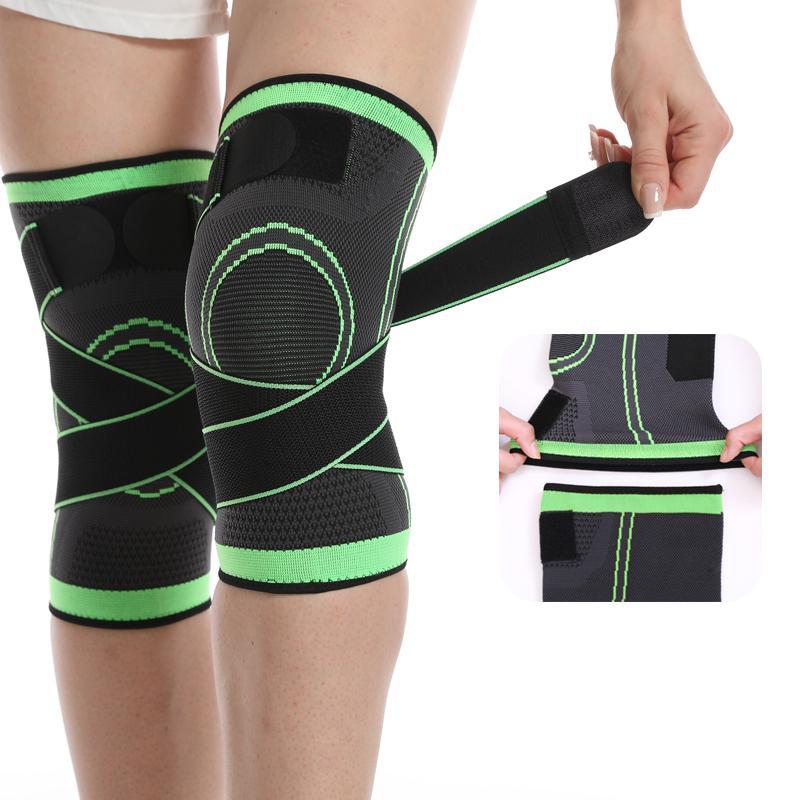 Breathable Comfortable Knee Protector for Running Jumping, 2 Counts High Stretch Soft Sport Knee Support, Knee Band Sleeve for Weight Lifting, Gym Accessories