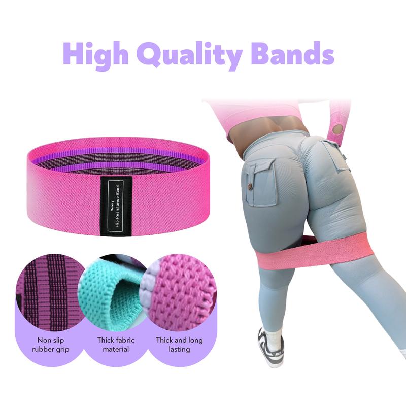 Hip Dip Resistance Bands for Home Workout to Grow Booty, Bands for Home Workout to Grow Booty, Home Workout Booty Bands