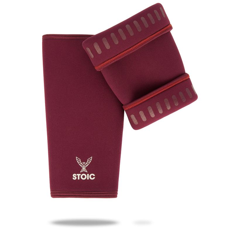 Stoic Knee Sleeves - Maroon