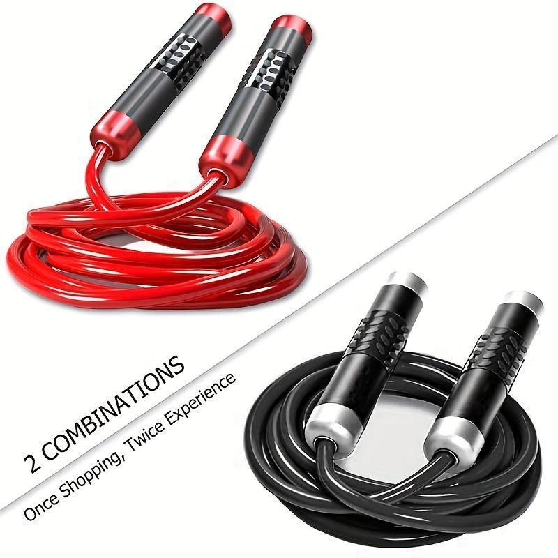 Jump Rope with Anti-slip Handle, Portable Not Entangle Durable Exercise Skipping Rope, Fitness Equipment For Men Women, Gymtok