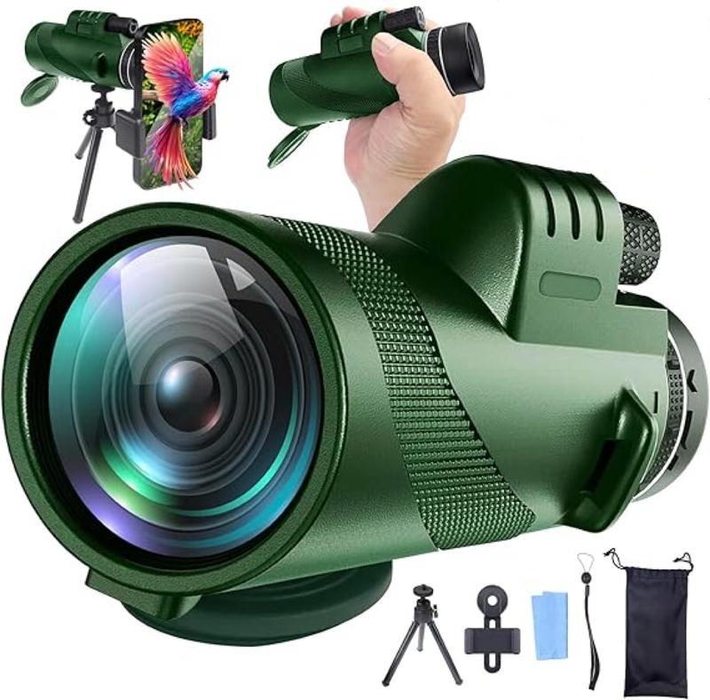 Black Friday Deal 80x100magnification telescope, portable monoculars, outdoor camping, travel, fishing, solo camping, bike trips, Boyfriend birthday gifts, winter gifts