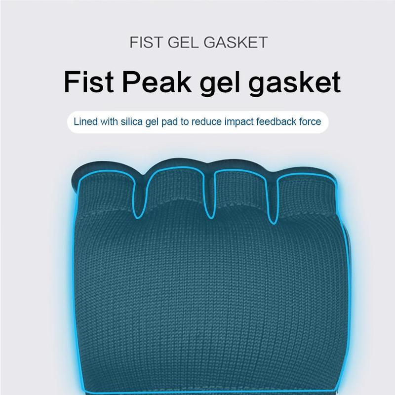Fist Peak Gel Gasket Boxing Gloves, 1 Pair Half Finger Boxing Gloves, Professional Sports Gloves for Boxing, Martial Arts, Kickboxing, Muay Thai