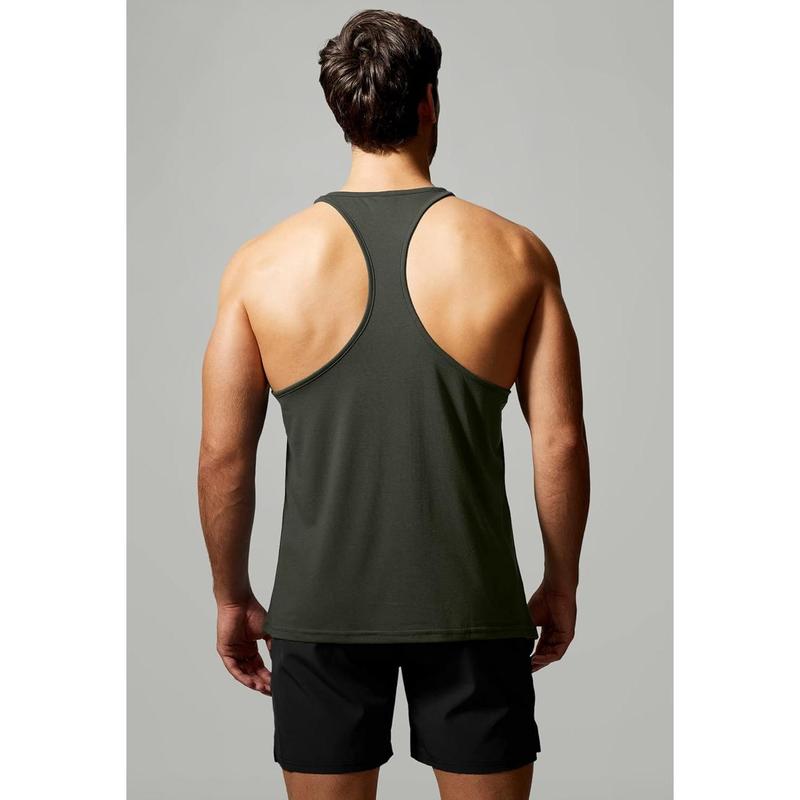 Men's 5 Pack Workout Fitness Tank Tops Muscle Gym Sleeveless Shirts