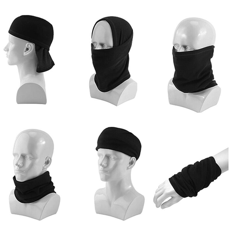 Winter Fleece Warmer Neck Gaiter Skiing Windproof Face Mask Scarf for Men Women