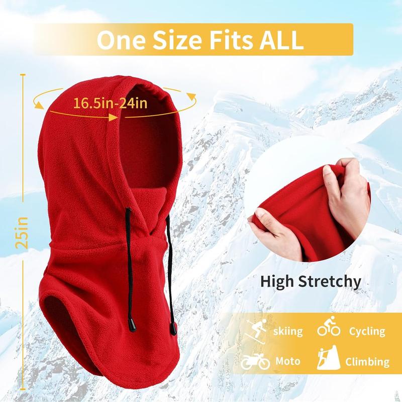 Ski Mask for Men Women Balaclava Face Mask Full Winter Mask Breathable Sports Mask