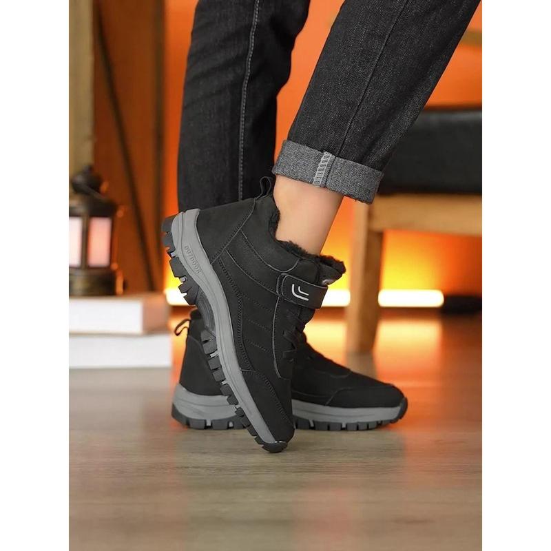 Women's Snow Boots Fur Lined Warm Ankle Boot Waterproof Anti-Slip Winter Outdoor Sports Shoes