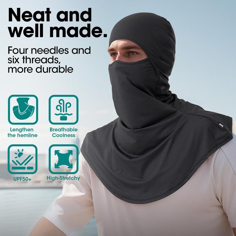 Fishing Balaclava, Men & Women Cycling Full Face Mask, UV Protection Long Neck Mask Covers for Outdoor Work In Summer, Summer Gift