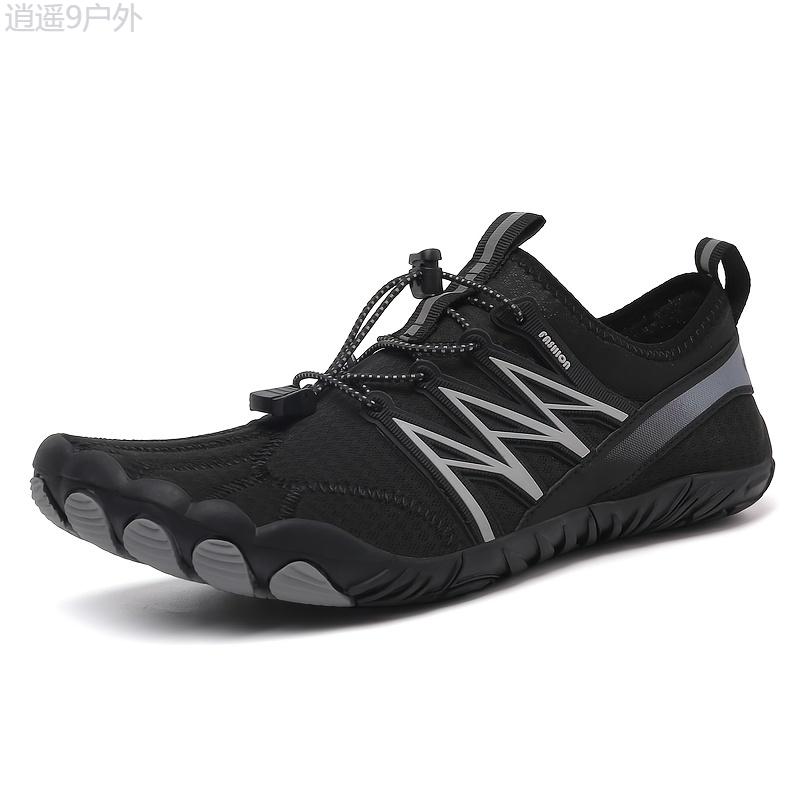 Men's Barefoot Watershoes, Quick Drying Breathable Non Slip Aqua Sport Shoes For Summer Outdoor Beach Hiking Swimming Pool Yoga Fishing