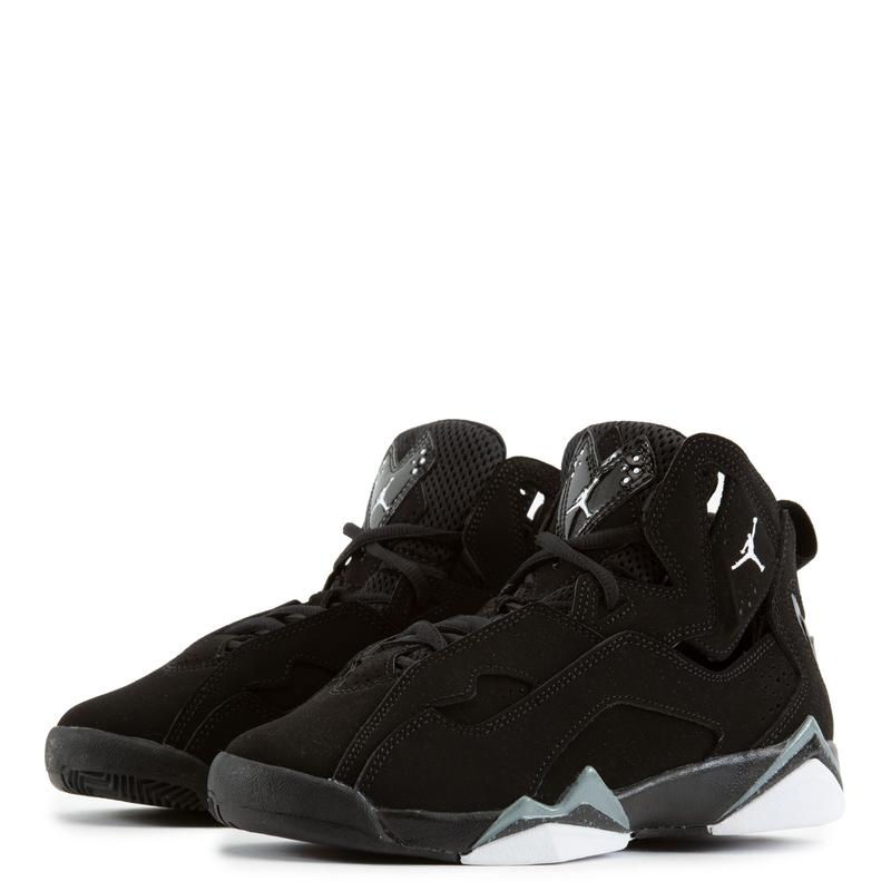 Jordan True Flight Black White-Black-Cool Grey (343795 010)