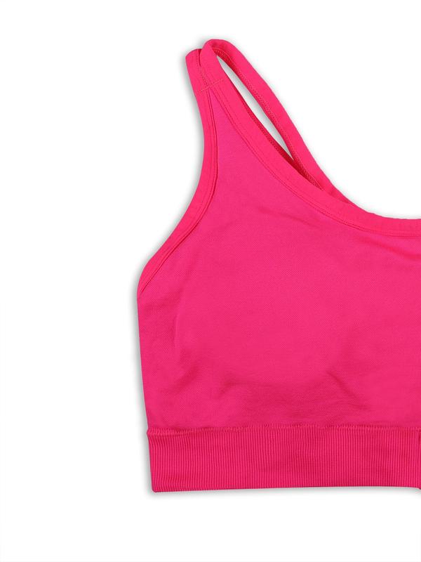  Criss Cross Backless Sports Bra, Solid Color Breathable Comfortable Sports Bra, Women's Sportswear for Indoor Outdoor Wear, Fall Outfits, Fallfreshness