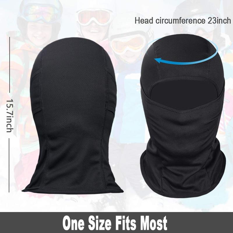 Balaclava Face Mask, Summer Cooling Neck Gaiter, UV Protector Motorcycle Ski Scarf for Men Women