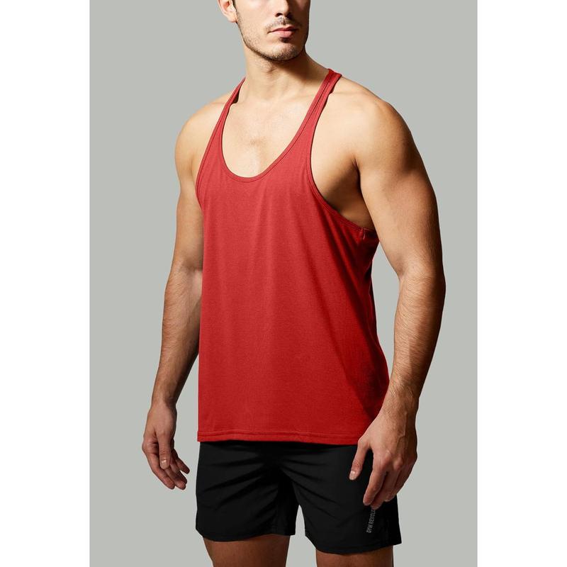 Men's 5 Pack Workout Fitness Tank Tops Muscle Gym Sleeveless Shirts