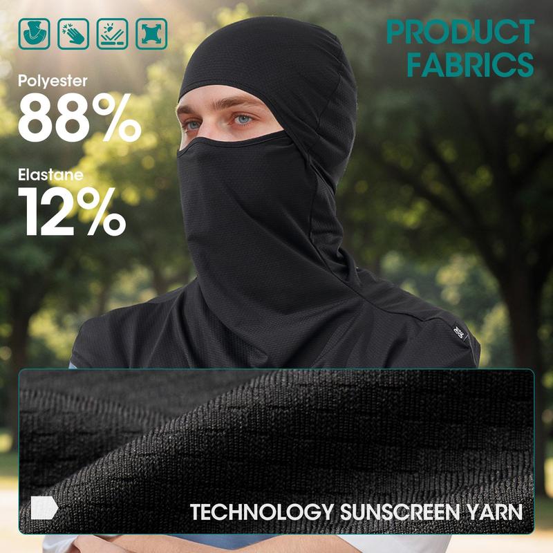 Fishing Balaclava, Men & Women Cycling Full Face Mask, UV Protection Long Neck Mask Covers for Outdoor Work In Summer, Summer Gift