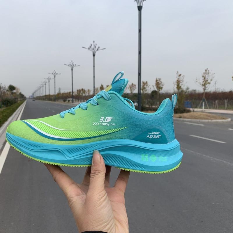 Men's Running Sneaker Men's and Women's Ultra-Light Breathable Comfortable Running Shoes Student Lightweight Anti-Skid Shock Absorption 3.0 Shoes Soft Sole