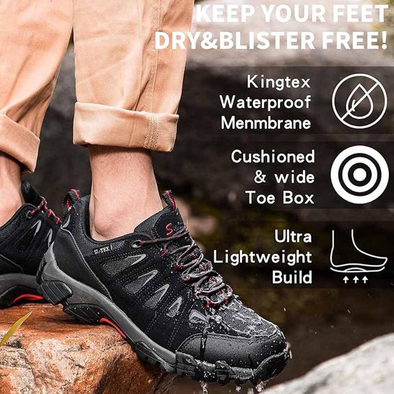 Men's Waterproof Hiking Shoes - Ideal for Outdoor Sports