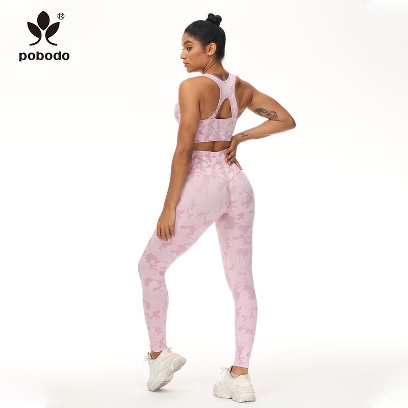 Pobodo 2 Piece Women's Tie-Dye Printed Sports Strappy Tank Top and High Waisted Leggings Exercise Set Athletic Square Neck Sleeveless Corset Top and High Stretch Leggings, Jogging Set, Women's Exercise Clothing for Yoga Workout at Gym