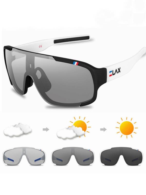 Photochromic Sunglasses, Unisex Bicycle Eyewear, Bike Sun Goggles, Hiking & Cycling Glasses