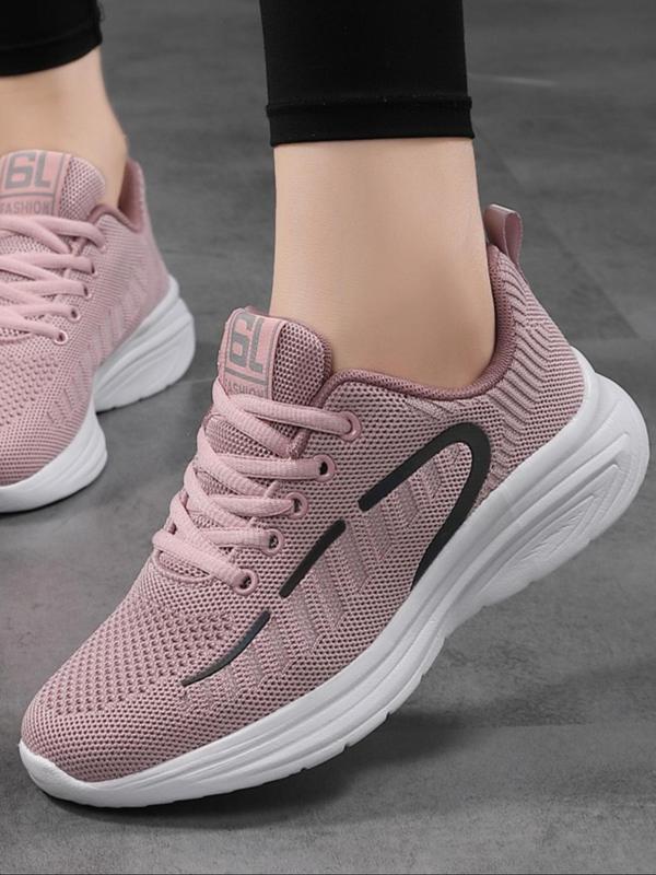 Lace Up Low Top Running Shoes for Women, Lightweight Breathable Comfortable Sneakers Trainers, Women Shoes 2024, Soft Sports Shoes for Daily Wear, Walking Shoes, Gym Footwear