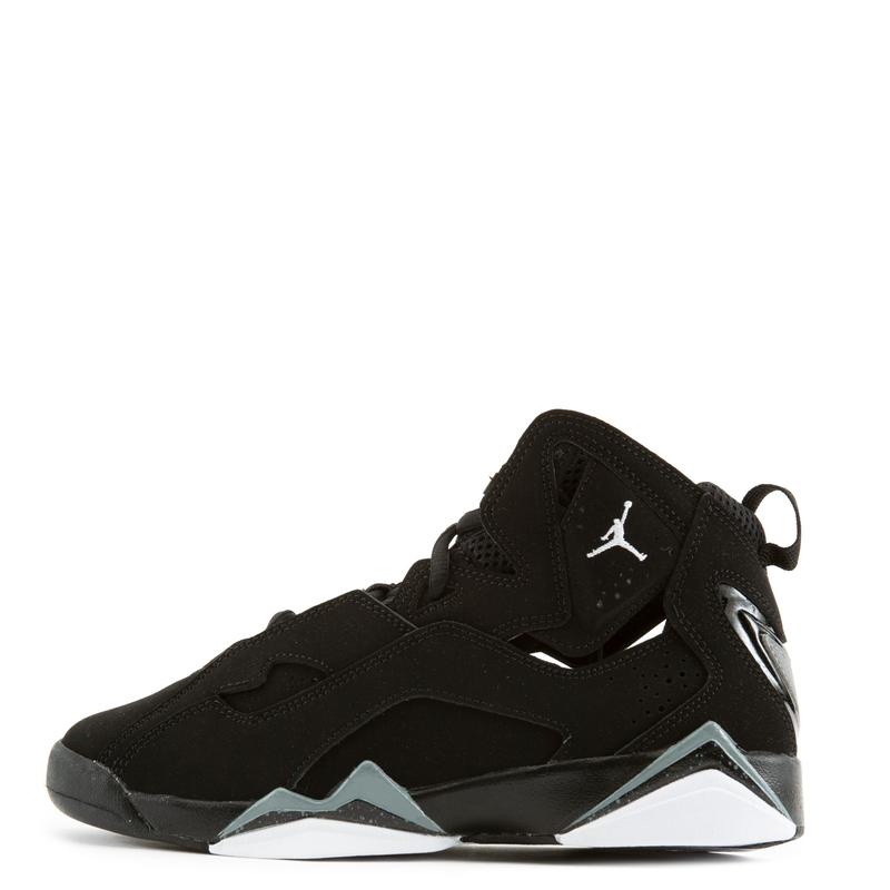 Jordan True Flight Black White-Black-Cool Grey (343795 010)