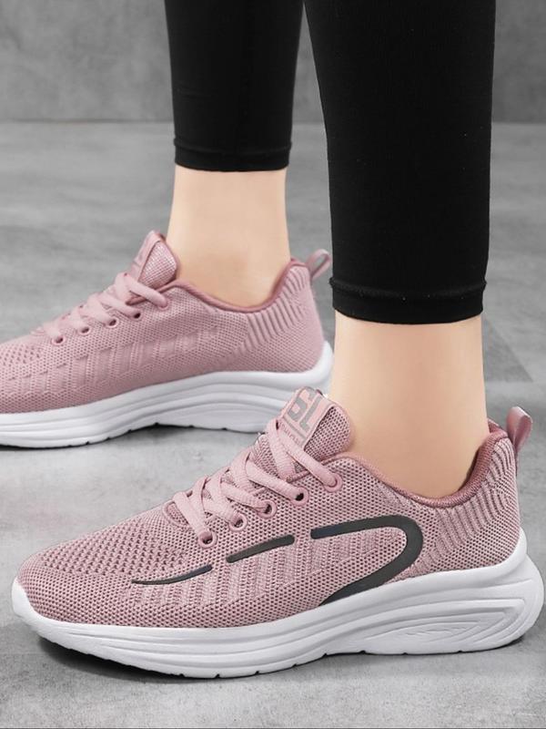 Lace Up Low Top Running Shoes for Women, Lightweight Breathable Comfortable Sneakers Trainers, Women Shoes 2024, Soft Sports Shoes for Daily Wear, Walking Shoes, Gym Footwear