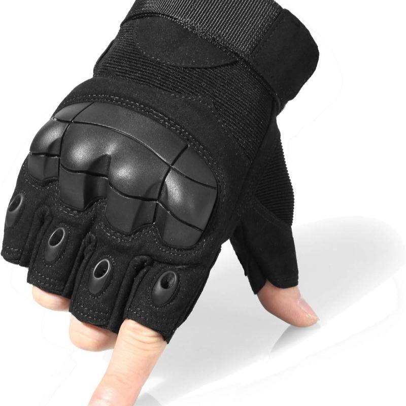 Tactical Fingerless Gloves for Motorbike Motorcycle Cycling Climbing Hiking Hunting Gloves