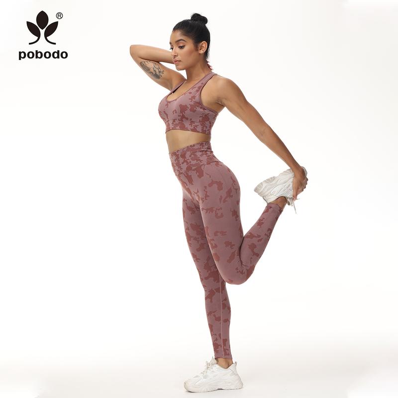 Pobodo 2 Piece Women's Tie-Dye Printed Sports Strappy Tank Top and High Waisted Leggings Exercise Set Athletic Square Neck Sleeveless Corset Top and High Stretch Leggings, Jogging Set, Women's Exercise Clothing for Yoga Workout at Gym