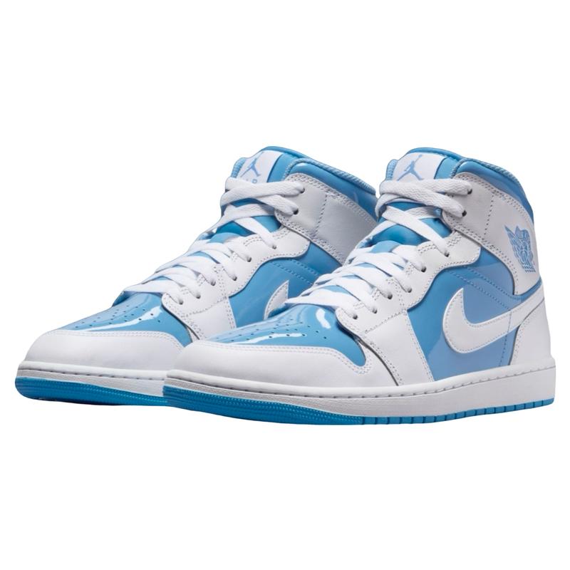 Men's Jordan 1 Mid SE White Legend Blue (FZ2142 114)