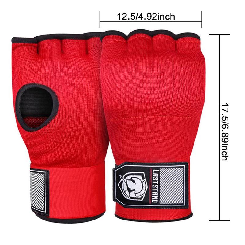 Fist Peak Gel Gasket Boxing Gloves, 1 Pair Half Finger Boxing Gloves, Professional Sports Gloves for Boxing, Martial Arts, Kickboxing, Muay Thai