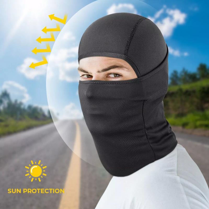 Balaclava Face Mask, Summer Cooling Neck Gaiter, UV Protector Motorcycle Ski Scarf for Men Women