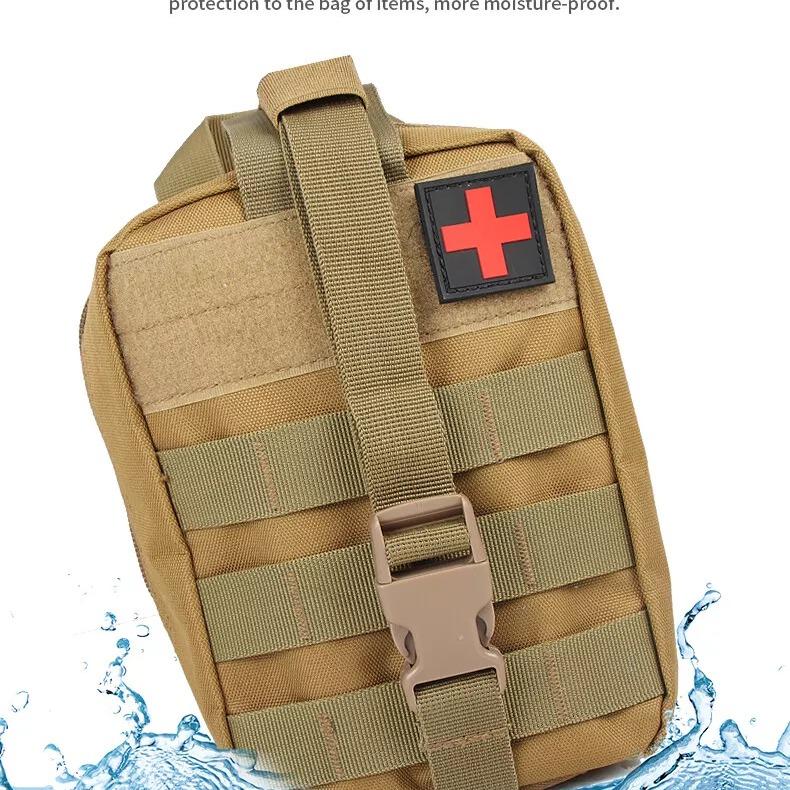 Survival First Aid Kit Medical Emergency Military Trauma Bag Tactical USA