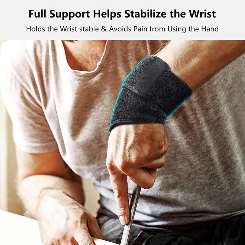 Adjustable Wrist Braces, 2 Counts Wrist Wraps Brace for  Carpal Tunnel Sprained, Weightlifting and Calisthenics Compression Stabilizer, Fitness