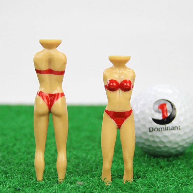 Golf Ball Stand, 10pcs set Plastic Golf Ball Holder, Fun Female Golf Ball Stand, Ball Sports Equipment for Home & Outdoor