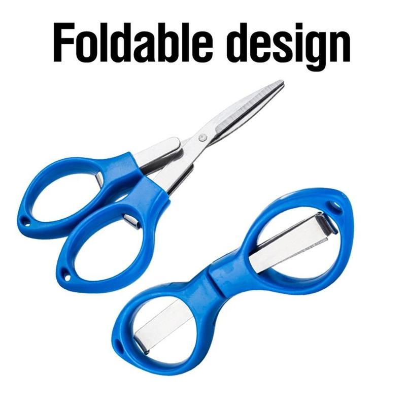 Fishing Scissor, 1 Count Portable Folding Fishing Scissor, Multifunctional Fishing Accessories, Flyfishing, Solocamping, picnicaesthetic, Christmas Gift