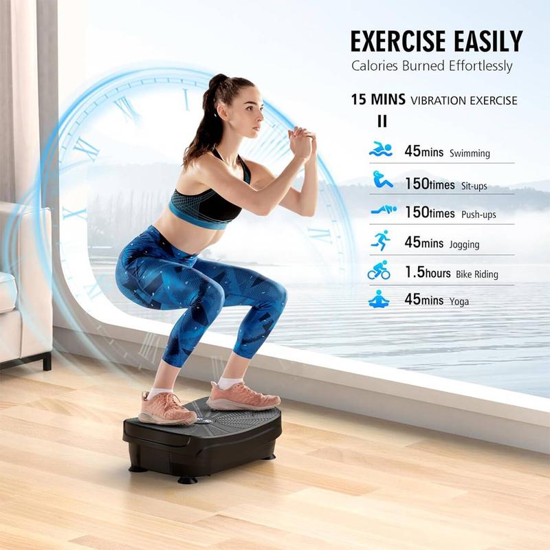 2024 Vibration Plate Exercise Machine,Vibration Plate,Workout Equipment,Vibration Plate for Lymphatic Drainage,Vibrating Plate Exercise Machine,Waver Vibration Plate,Vibration Plates,Whole Body Workout Vibration Fitness Platform