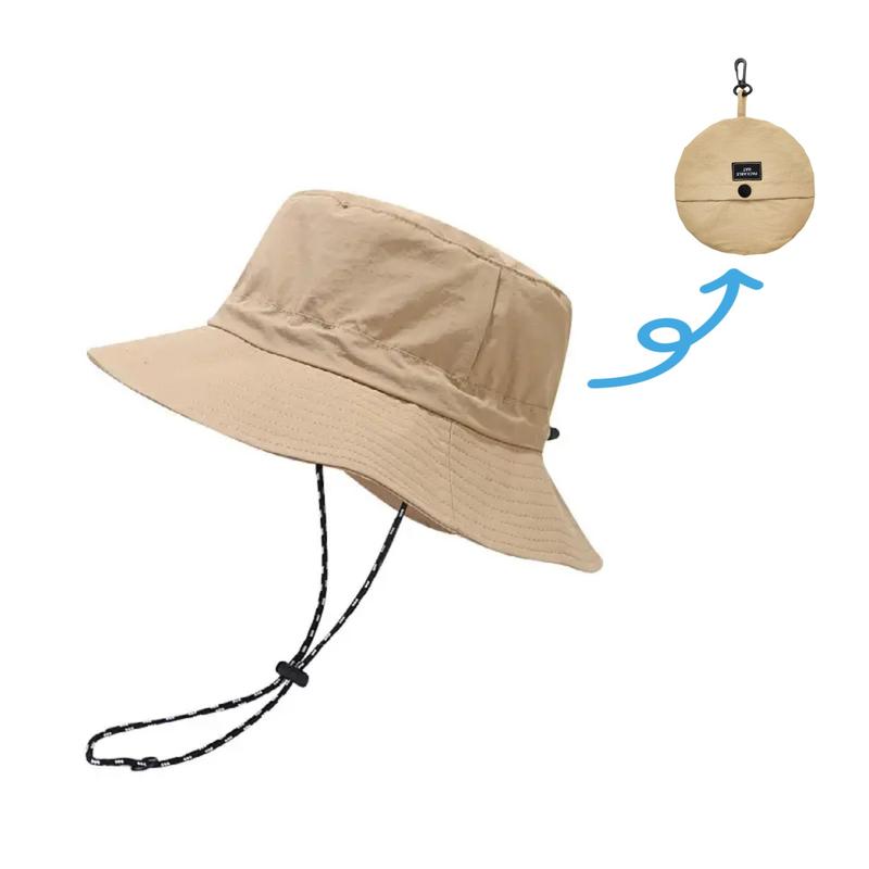 Outdoor Fisherman Hat, Quick Drying Outdoor Mountaineering Hat, Foldable Sunshade Hat for Outdoor