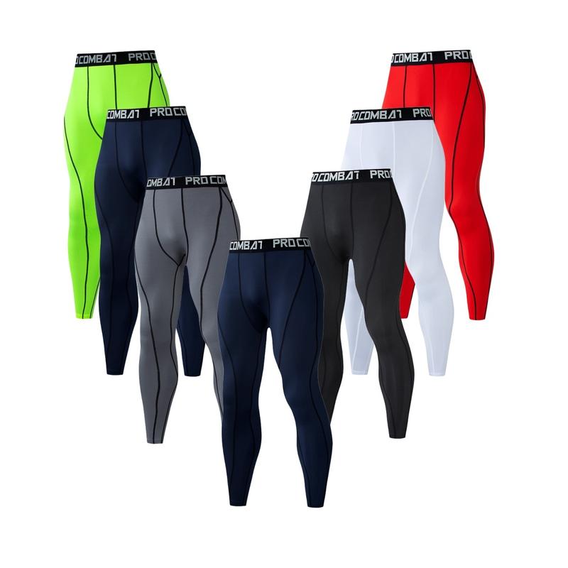 Men's Leggings Stretch Comfort Sweatpants Outdoor Sports Pants Indoor Gym Sports Fitness Running Basketball Soccer Compression Pants