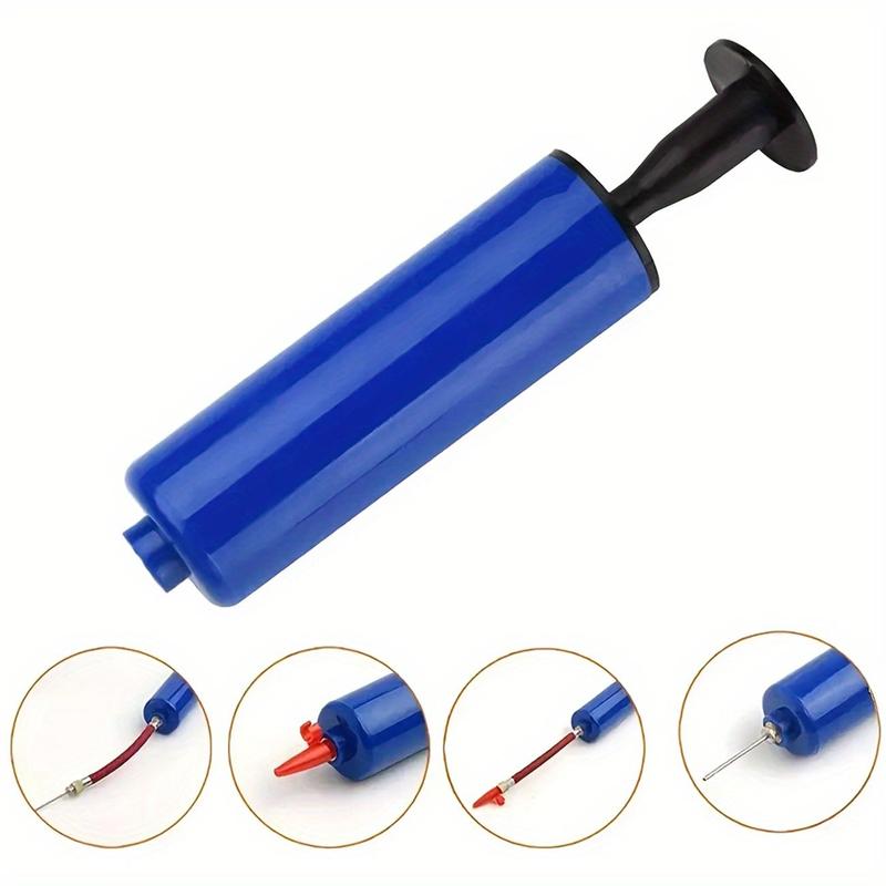 Ball Pump Set with Needle and Adapter, 10pcs set Hand Air Pump with Needle, Ball Pump for Football Basketball Volleyball Ball