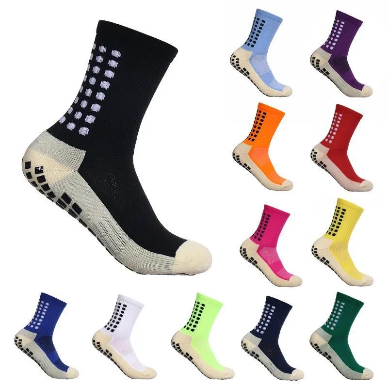 Men's Football Soccer Socks Sports Cycling Grip Socks Anti Slip Non Slip Grip Pads for Football Basketball New