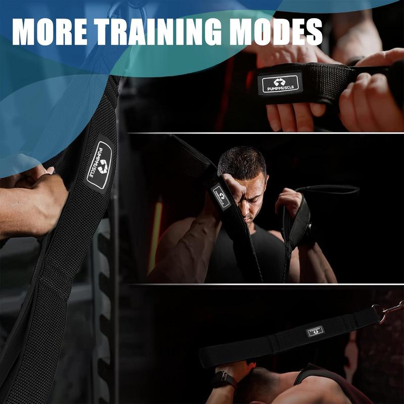 Tricep Training Rope, Cable Attachment Handles, Pull Down Rope for Gym Workout, Fitness Equipment Accessories