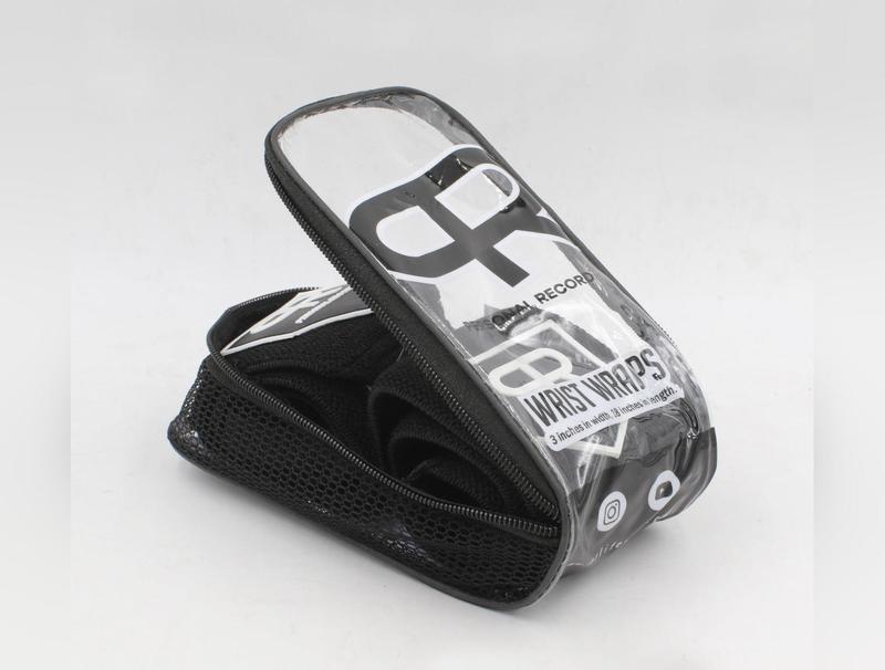 Personal Record Heavy Duty Premium Wrist Wraps PR901 - Black White