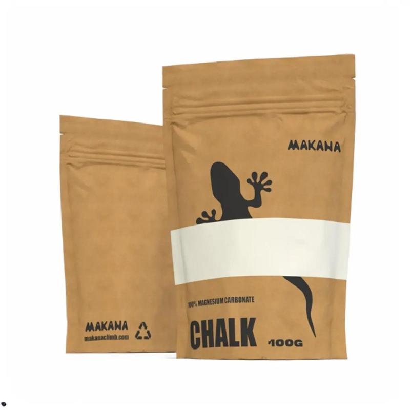 MAKANA Chalk Powder for Rock Climbing, Bouldering, Weight Lifting, Cross Training, Gymnastics, Weight lifting, Tennis & More - 100g