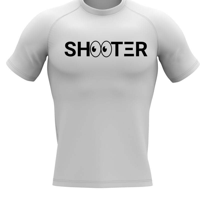 Authentic CRE “SHOOTER” compression shirt sports clothing turtle neck compression tee baggy compression shirt