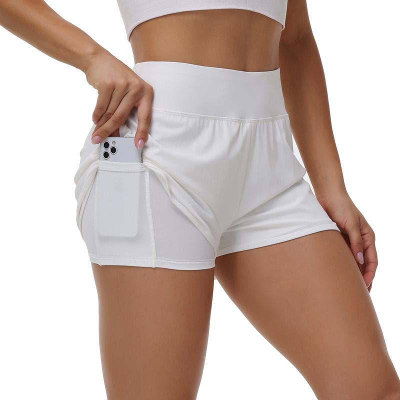 Flowy Shorts for Women Workout Athletic Running Gym Yoga Golf Sport Cheer Sweat Pants High Waisted Skort Skirt with Pockets Spandex Lounge Cute Comfy Teen Girls Trendy Clothes Casual Summer