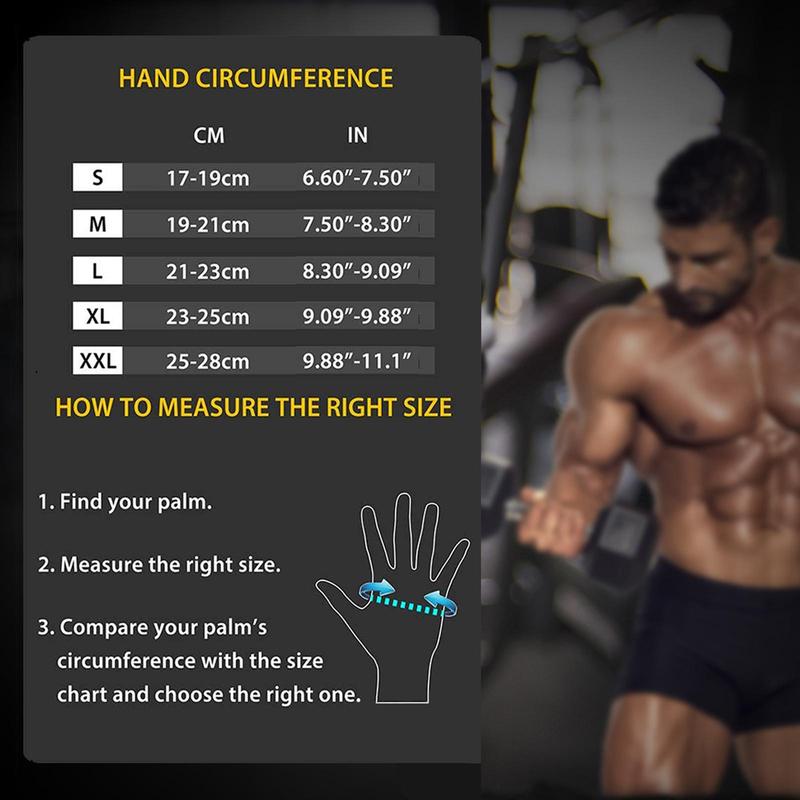 Unisex's Weight Lifting Gloves, Non-slip Gym Gloves, Fitness Gloves, Training Gloves for Dumbbell, Barbell, Machine Training, Outdoor Sports